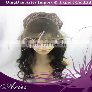 Best Quality Swiss Lace Brazilian Wavy Hair Front Lace Wigs With Baby Hair