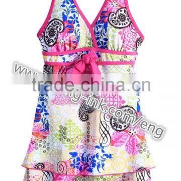 Offset ink sublimation for polyester fabric
