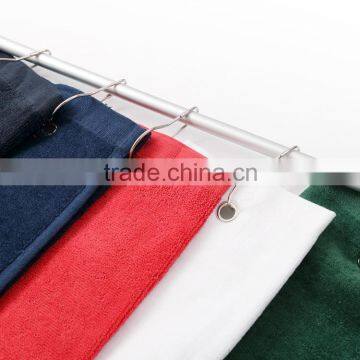 Custom Monogram Embroidery Logo Golf Cotton Velour Towel photo-3