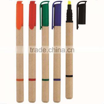 Eco Friendl Dual Point Eco Friendly Pen/highlighter Pen Quality Choice