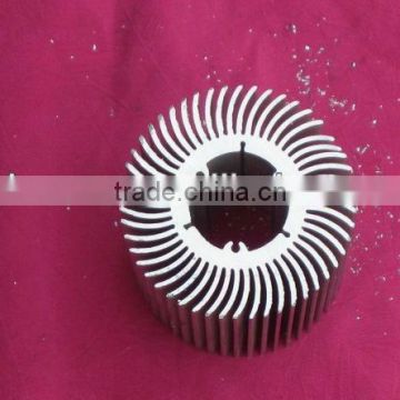 best selling aluminium extruded led heatsink for headlight with CNC machining