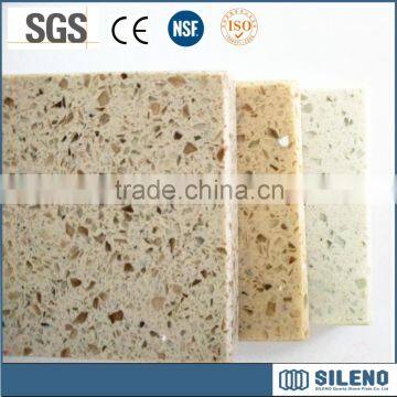 Newest Faux Stone Type Artificial Quartz Slab for Flooring Tiles