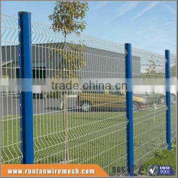 Trade Assurance Hot dipped galvanized and powder coated welded panel fence