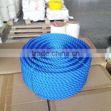 3strands twisted pp rope