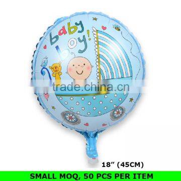 China Wholesale Baby Shower Decoration Metallic Balloon Globos photo-2