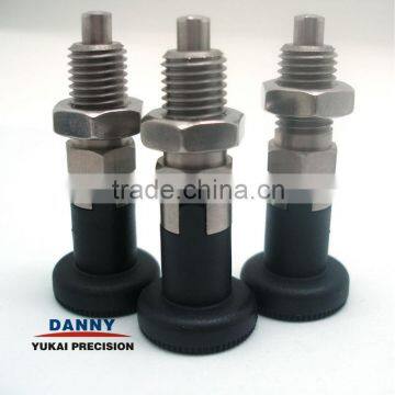 Precision Standard Stainless Steel Indexing Plunger With Hexagon Collar GN617-6-A-NI photo-2