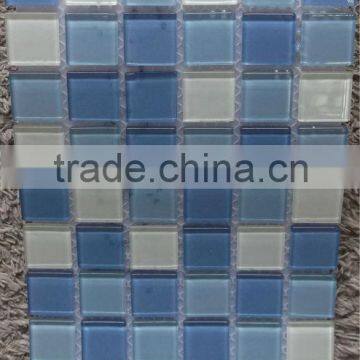 YJ-TCE008 glass mosaic,mosaic,blue color mosaic