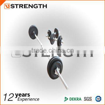 50KGS CAST IRON/CHROME DUMBBELL SET photo-3