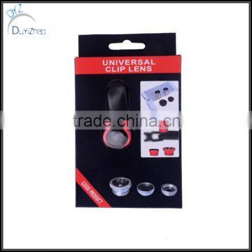 Wholesale Universal Lens Kit, 0.67x Wide Angle Macro Fisheye Cell Phone Camera photo-4