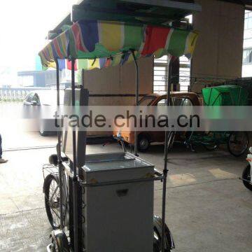 Manufacture design Mobile Ice Cream Cart With Battery Powered Freezer 12v Fridge ice cream bike                        
                                                Quality Choice