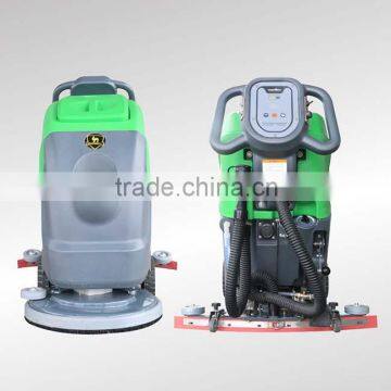 Mini New Hand Push Electric Ceramic Tiles Floor Scrubber Cleaning Machine (DQX5/5A)