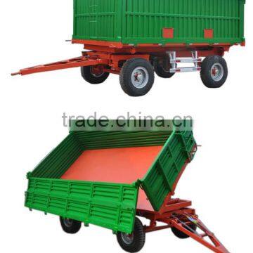 HOT SALE 7CS-8 four wheels farm trailer for Africa Market 2016 HOT SALE