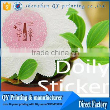 customized oem joyshaker plastic waterproof sticker label for protein bottle