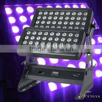 72leds 10W DMX512 8CH Stage LED Wall Washer bar light