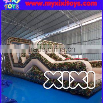 2016 Popular boot camp inflatable obstacle course for sale