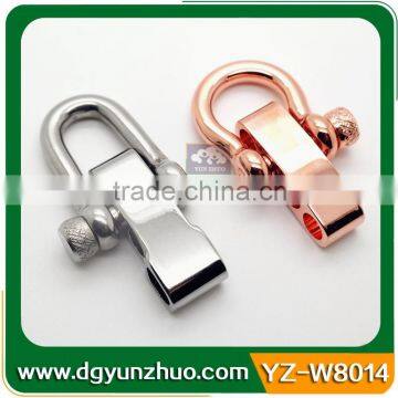 Screw Pin Stainless Steel Shackle For baracelet accessories