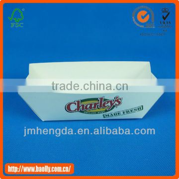 Food Grade Custom Printed Fast Food Container With Food Tray