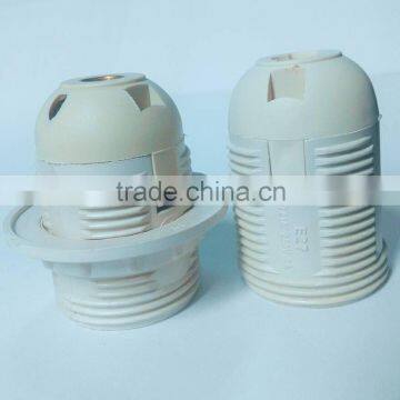 #E27 plastic all thread lampholder/plastic lamp base