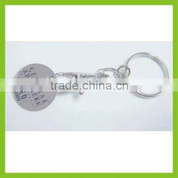Trolley Coin Key Holder/ Key Fob