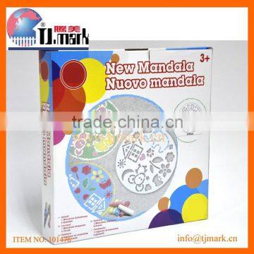 OUTDOOR SIDEWALK NEW MANDALAS CHALK STENCIL