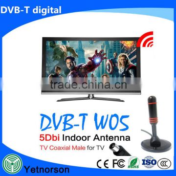 indoor outdoor digital car TV antenna best car tv antenna with booster and IEC/F connector