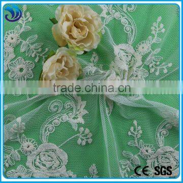 2015 Net Mesh Cotton Plain Embroidery Fabric photo-2