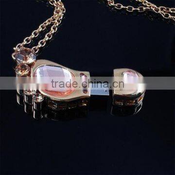 Specializing in the production of low price usb stick 16 gb jewellery necklace