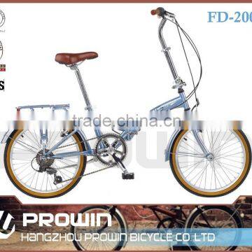2015 hot sell 20 inch alloy folding bicycle folding bicycle 27 speed folding bike in any color (FD-20020)