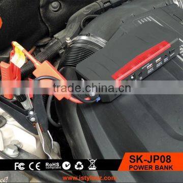 Multifunction car jump starter maiker, multifuction power bank 20000 mah for laptop/mobile phone/electronic devices