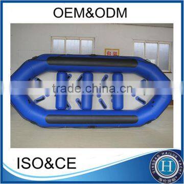 Durable inflatable floating rubber raft and river raft with self-bailing system for sale                        
                                                Quality Choice