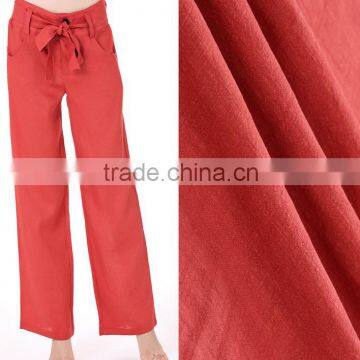 Popular 8*8/37*39 100% Ramie Dyed Fabric