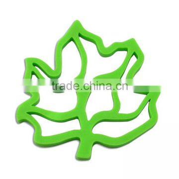 leaf shape silicone mat