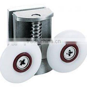 curved shower door rollers