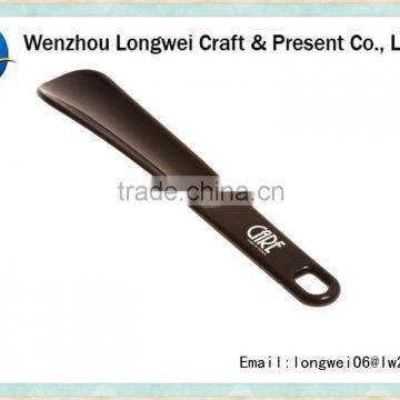 popular logo custom plastic shoe horn