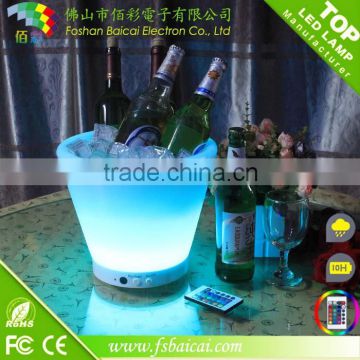 led ice cube tong led ice bucket led bucket with remote control