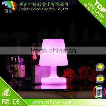 Egg shape led decorative light/led bedside light/desk light