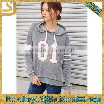 boasting enviable comfort plain gray hoodie