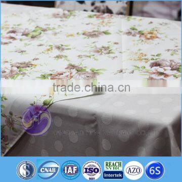 wholesale polyester custom printed square table cloth