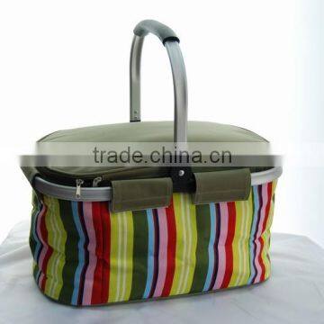 2015 fashion aluminum frame insulated cooler basket