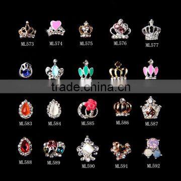 Various Choice 3d Nail Decoration Nail Alloy Jewelry ML171-ML612