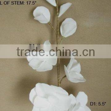 Bulk Artificial Flower 37.5" Artificial foam Flower Magnolia branches Succulent for home decorations