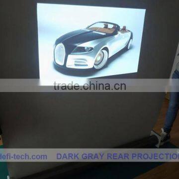 Adhesive transparent Rear projection film,rear projection magic projector 3D film