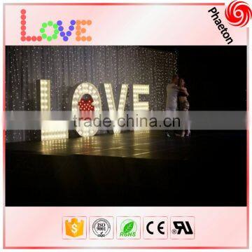 The most popular latest romantic wedding hall lights decoration