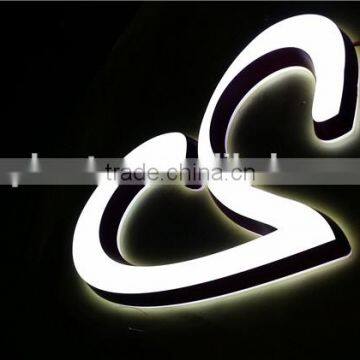 top quality high brightness mini acrylic led letter sign