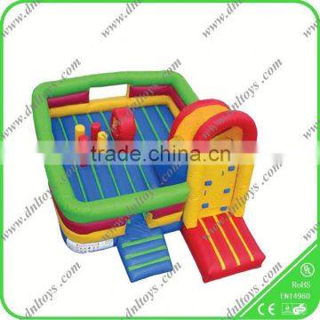 Cheer Amusement spirit theme inflatable combine equipment with bouncer and slider