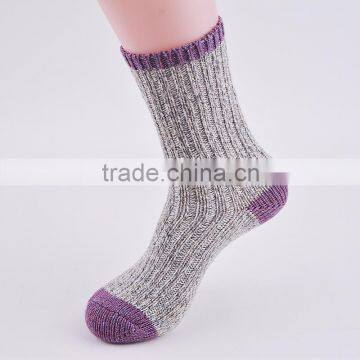 Hot sale 56N heavy gauge merino wool outdoor socks cartoon tube socks