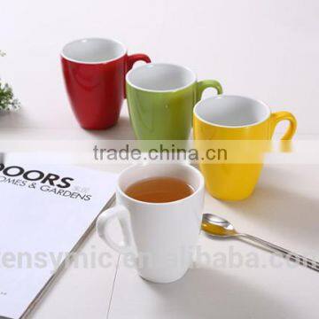 colorful ceramic coffee cup for promotional