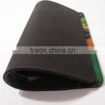 Custom natural black rubber foam sheet, rubber sheet for mouse pad
