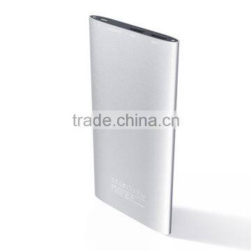 Dual-usb Power Bank 50000mah New Flashlight Ultra-slim Mobile Power Bank Charger Aluminum Alloy Metal Powerbank Charger