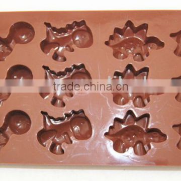 microwave animal shaped silicone chocolate mould